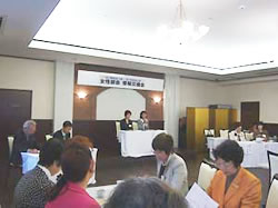 租税教育についての発表風景